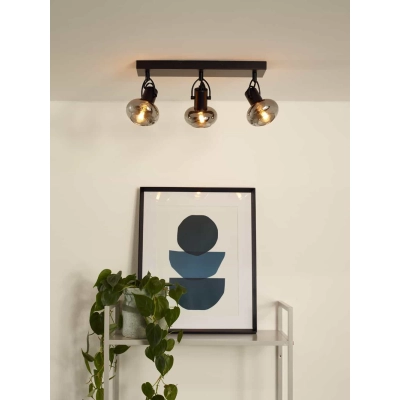 lafabryka.pl Plafon MADEE 3xE14 Black 17993/03/30 Lucide